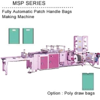 Bags Making Machine - Fully Automatic Patch Handle Bags Making Machine