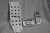 3-piece aluminum pedal set
