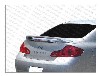 2010 2011 INFINITI G35 4DR REAR SPOILER WING