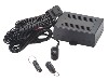 Touch-key auto immobilizer with open relay contacts