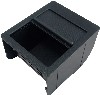 Center console storing partition.